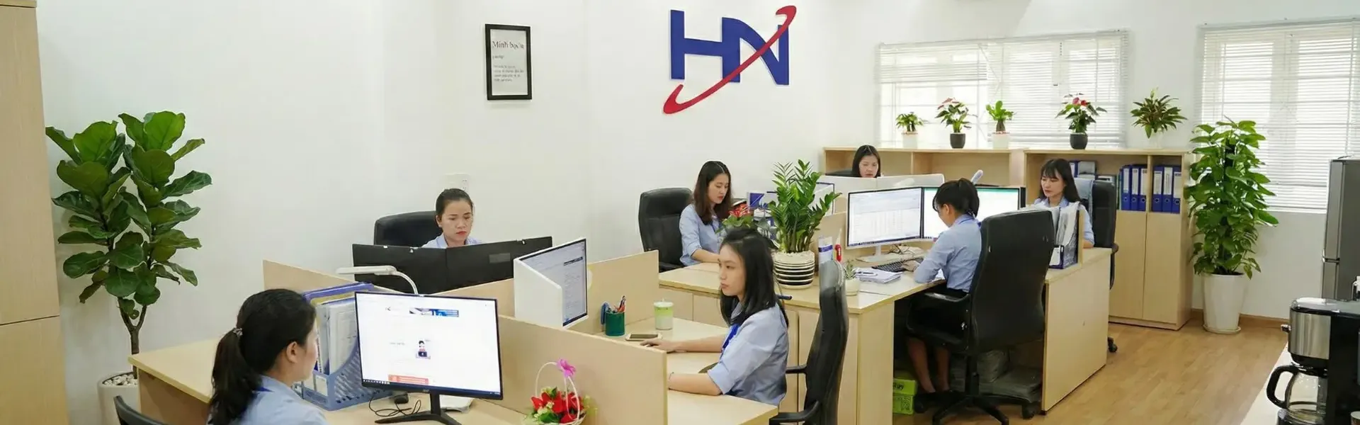 Văn phòng làm việc của công ty Hoàng Nam Cần Thơ