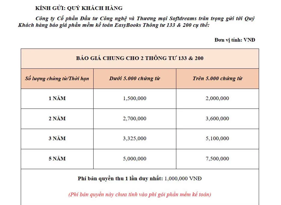 Phần mềm kế toán online Hoàng Nam